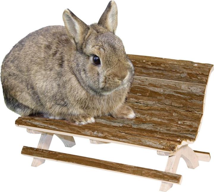 Produktbild Kerbl Holzbank Nature