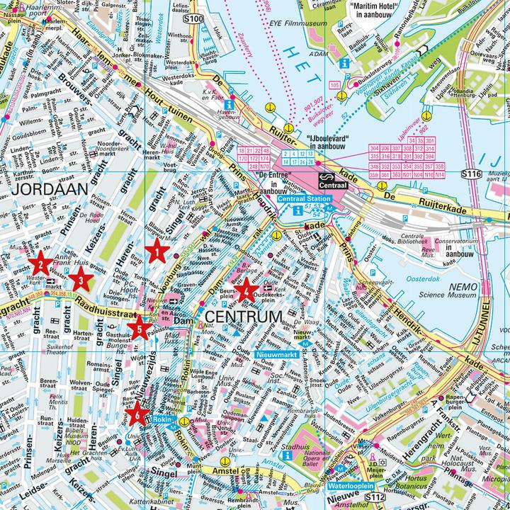 Produktbild Cityplan Amsterdam 1:12.000