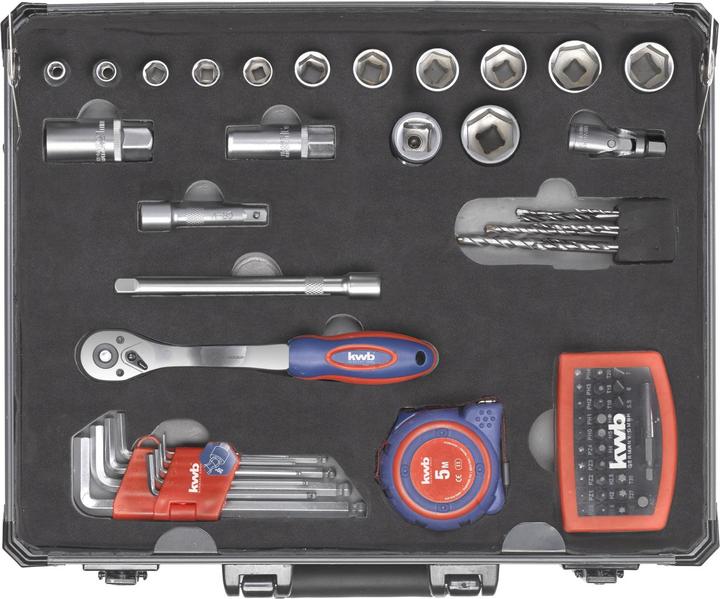 Produktbild kwb Werkzeugkoffer (99 Teile)
