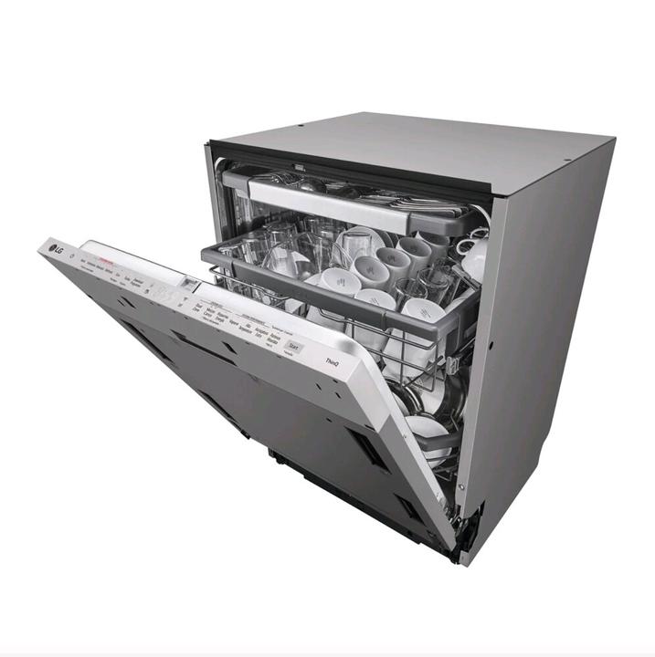 Immagine prodotto LG QuadWash DB365TXS Lavastoviglie a scomparsa totale Classe B 14 coperti Vapore Wi-Fi