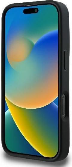 Actual product image Karl Lagerfeld KLHCP16LPQDSMGK iPhone 16 Pro 6.3" czarny/black hardcase Quilted Signature (Apple iPhone 16 Pro)