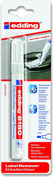 Produktbild Edding Etikettenentferner 8180 (Klar, 4 mm, 1 x)