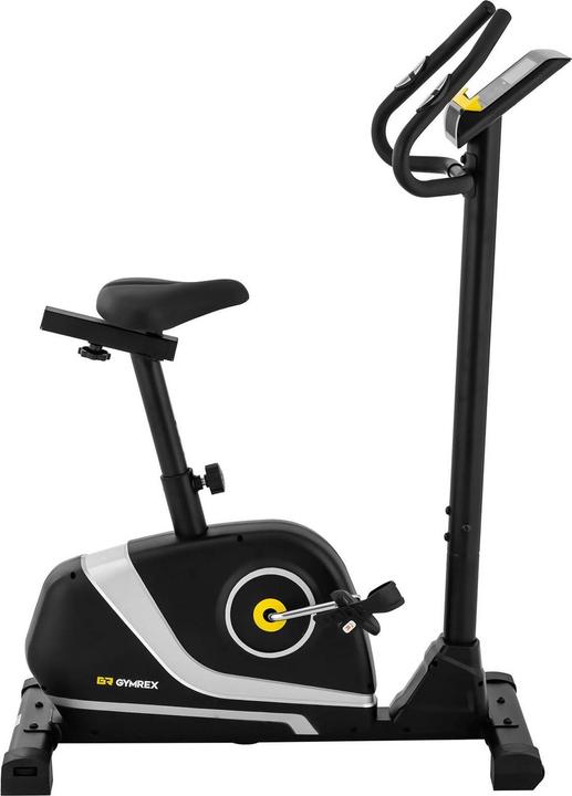 Actual product image Gymrex Exercise Bike - flywheel weight 4 kg - holds up to 110 kg - LCD - 76 - 93.5 cm height