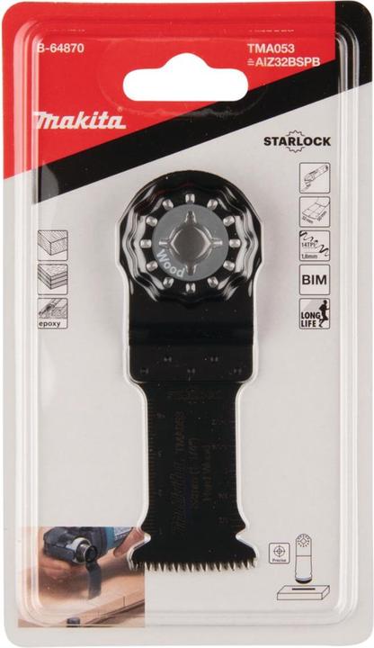 Image du produit Makita Lame de scie plongeante 32mm TMA053