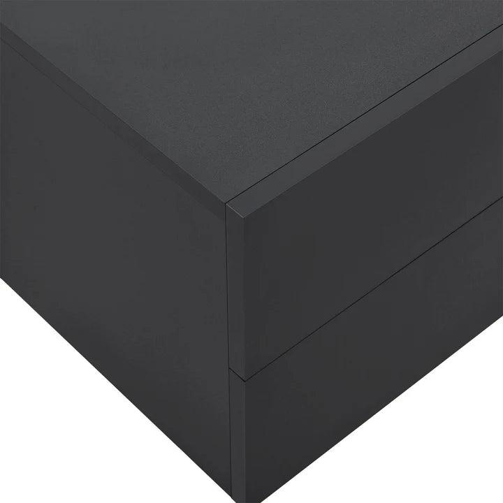Immagine prodotto Juskys Wandschrank Nachttisch hängend (40 x 29 x 30 cm)