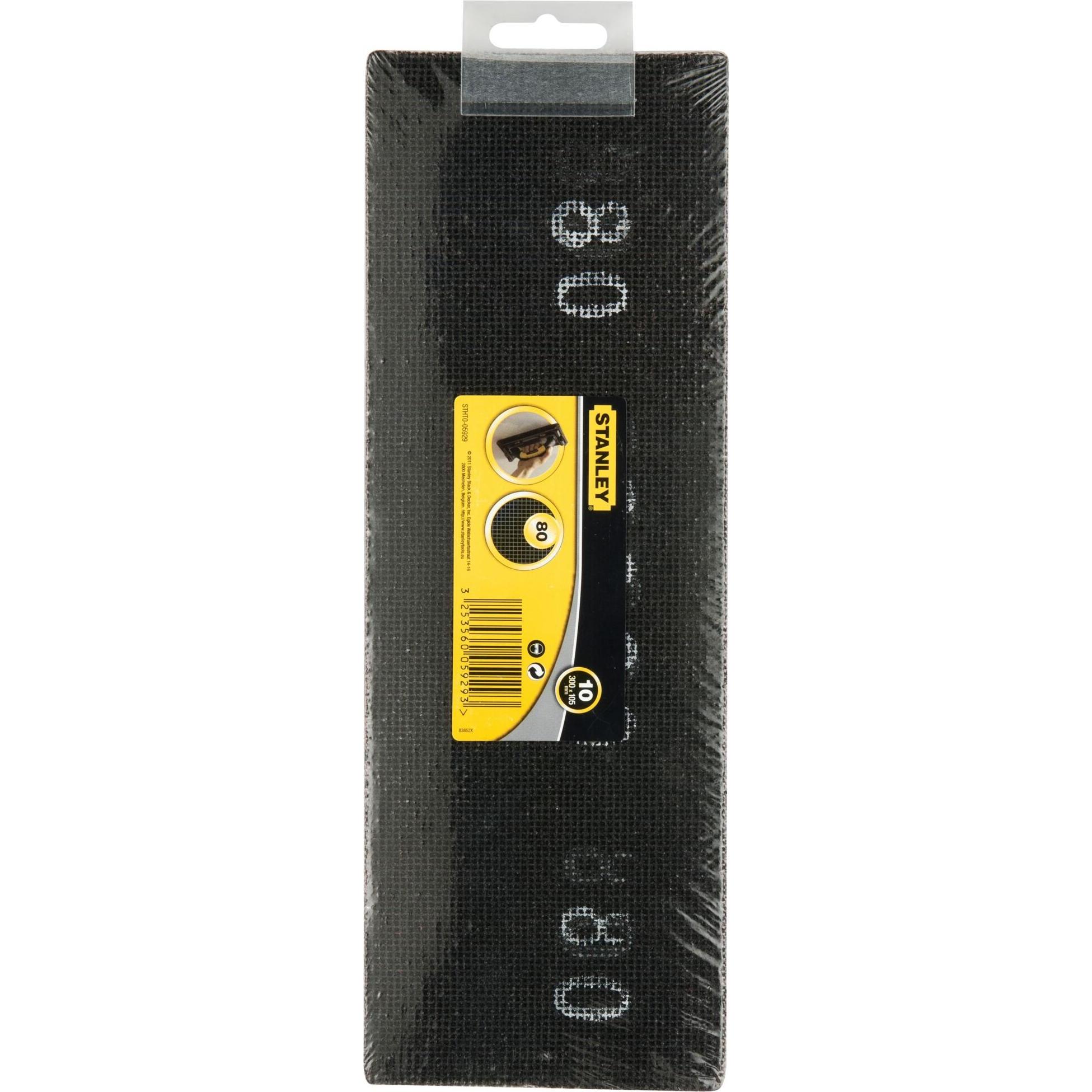 Thumbnail - Stanley, Schleifmittel, SCHLEIFGITTER Korn 80 10er Pack (80)
