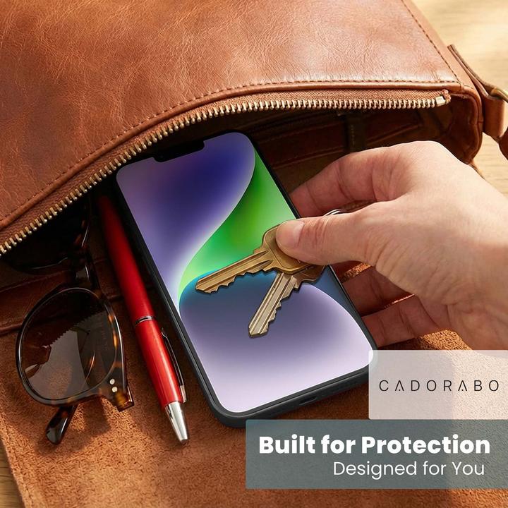 Produktbild Cadorabo iPhone 14 PLUS Schutzfolie Display Schutzglas (1 Stk., Apple iPhone 14 Plus)