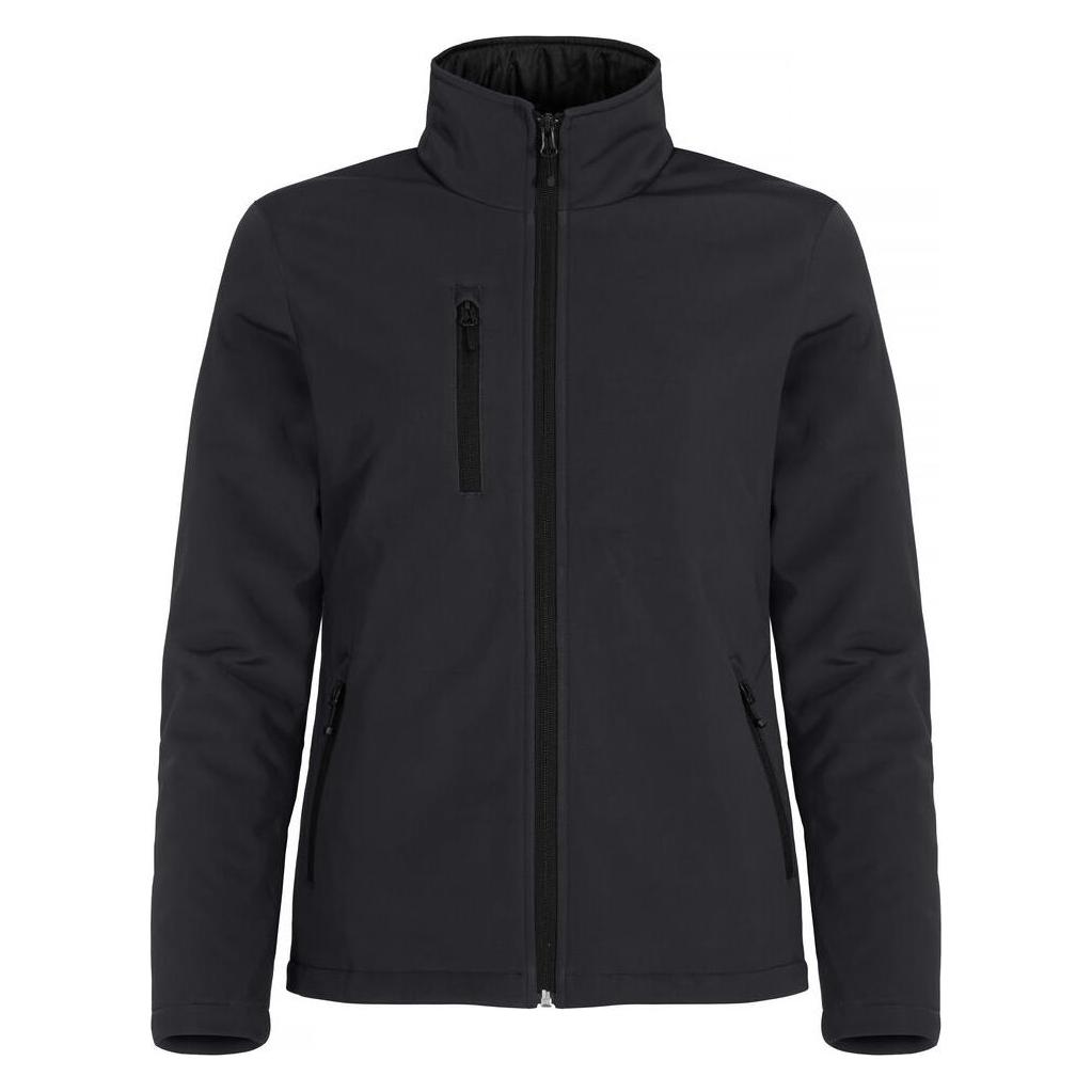 Clique, Damen, Outdoorjacken, Padded Softshell Jacket Women (M), Schwarz, M