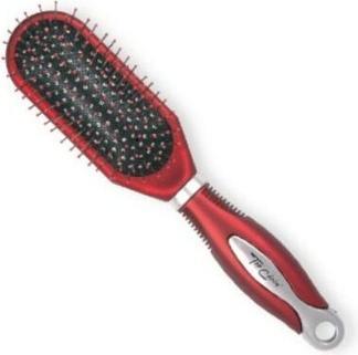 Produktbild TOP Slim Burgundy Silver Hairbrush 62131-01