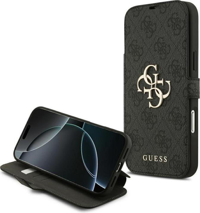 Produktbild Guess - Hardcase 4G Classic Logo with Strap (GUHCP17SP4GMGSP) - iPhone 17 - Pink (Apple iPhone 17)