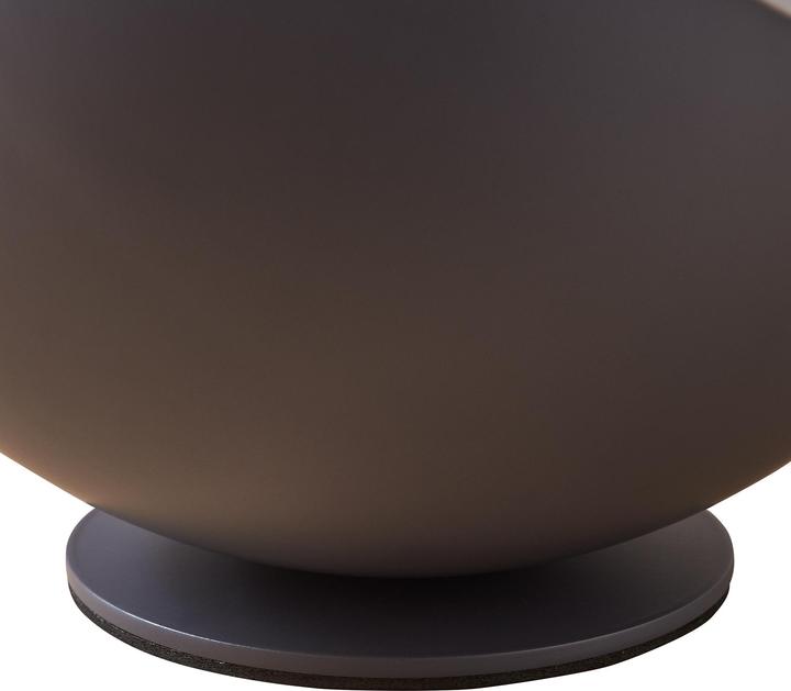 Actual product image Lux.Pro Tischleuchte Lukkodso 1xE27 Ø20x20 cm Metall Grau (E27)