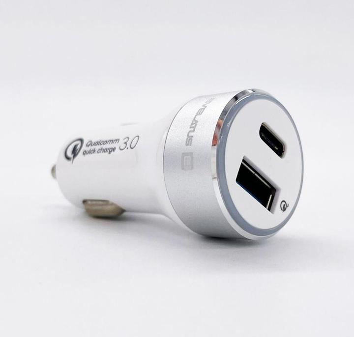 Produktbild Evelatus Quick Car Charger QCC03, QCC03WH