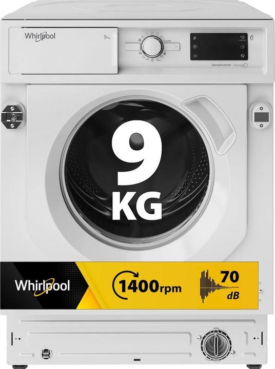 Produktbild Whirlpool Einbau-Waschmaschine BI WMWG 91485 EU 9 kg (9 kg, Links)