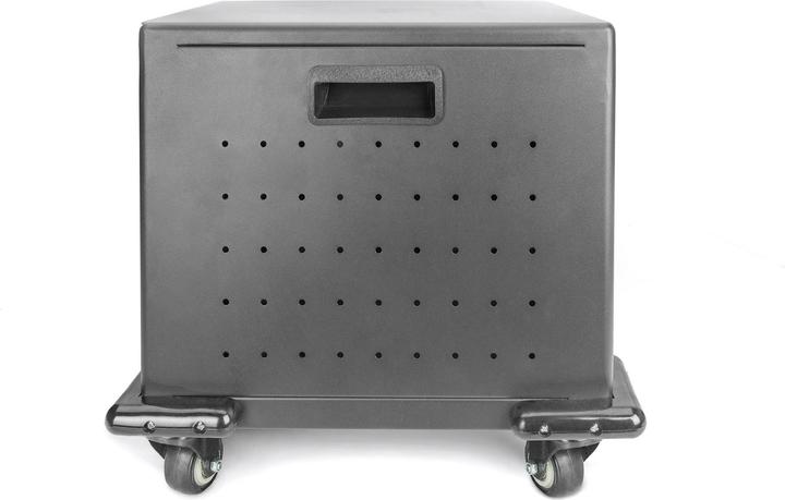 Produktbild Digitus Mobiler Ladeschrank, 14", USB-C, elektr. PIN Schl. 16 Ladestationen, Lüfter, 384 x 550 x 375 mm