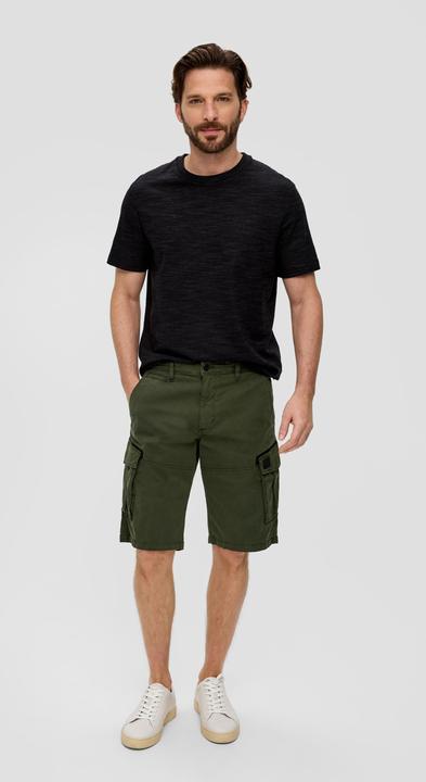 Actual product image S.Oliver Bermuda Relaxed: Cargo-Bermuda mit Garment Dye (30)