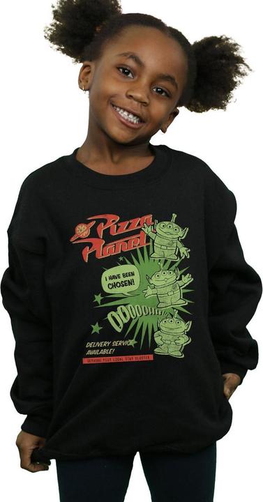 Produktbild Disney Toy Story 4 Pizza Planet Little Green Men Sweatshirt Mädchen (116)