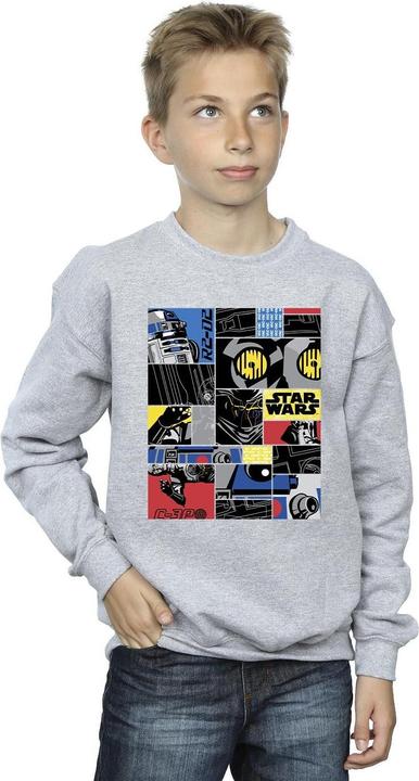 Produktbild Star Wars Droid Montage Sweatshirt Jungen (104)