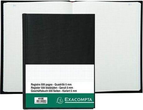 Image du produit Exacompta Livres de comptes (A4, Quadrillé)