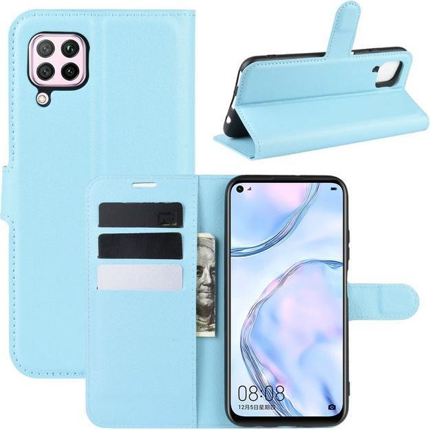 Actual product image MU Classic Litchi Leather Bookcover Series (Huawei P40 Lite)