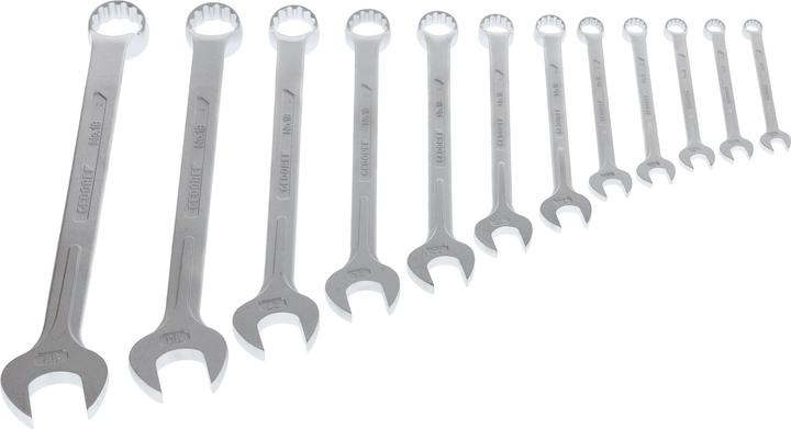 Image du produit Gedore 1 B-012 Jeu de clés mixtes 12 pièces 10-32 mm (10 mm, 11 mm, 12 mm, 13 mm, 14 mm, 17 mm, 19 mm, 22 mm, 24 mm)
