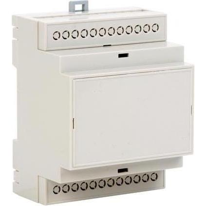 HP Autozubehör Gehäuse Für Hutschienenmontage - 4 Module (Gehäuse), Elektronikzubehör + Gehäuse, Weiss