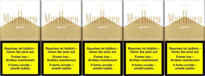 Marlboro 100's d'or (10 pcs)
