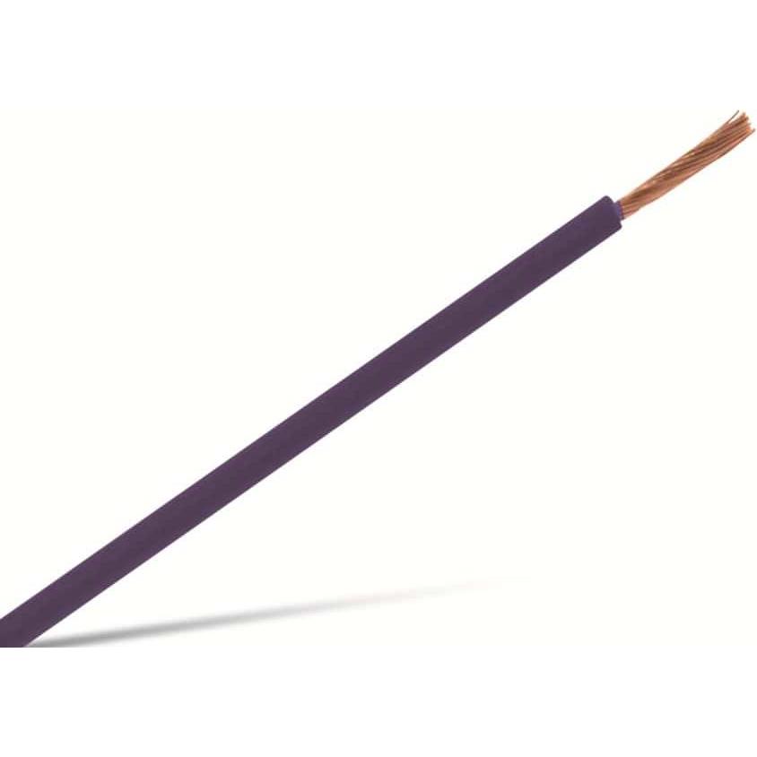 Eneroid, Kabelleitung, Installationslitze H05V-K, 1 mm², 100 m, violett (100 m)