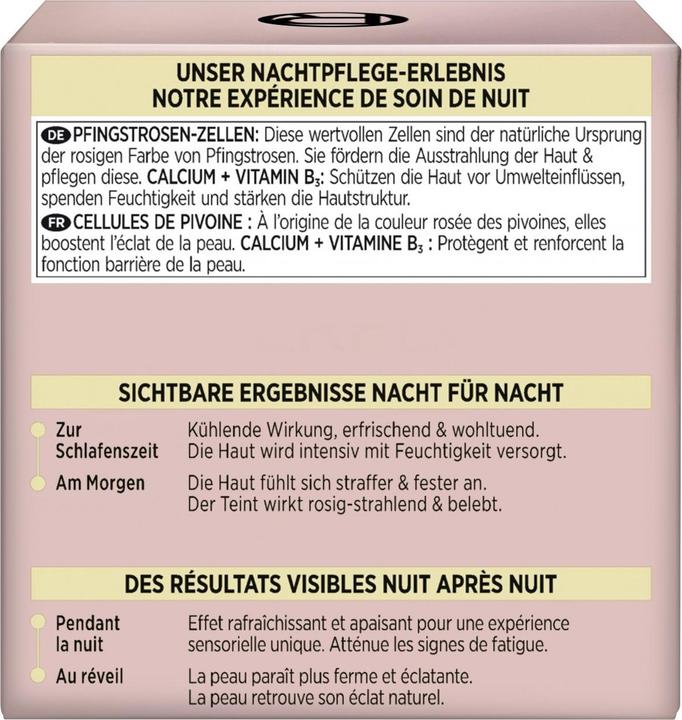 Nährwerte und Zutaten MGA Na (50 ml, 24h Creme)