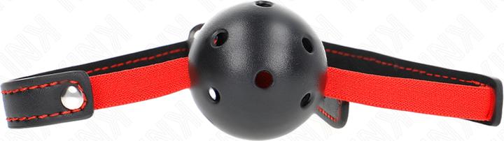 Image du produit Kink - Bouche dure creuse 4.5 Cm Bâillon avec ceinture élastique 56 X 1.5 Cm