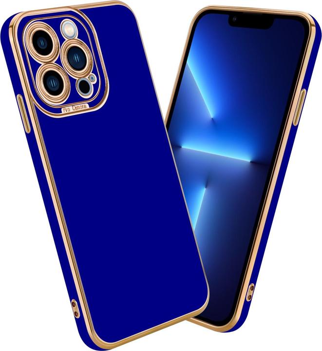 Glossy Blau - Rosé Gold