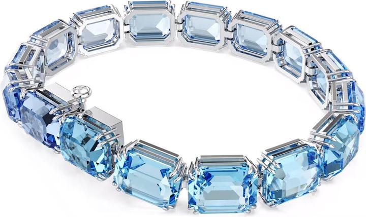 Produktbild Swarovski Millenia Armband Oktagon Schliff Farbverlauf Blau (18 cm, Swarovski Metall)