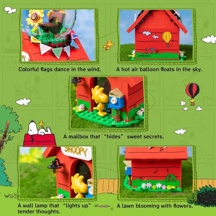Actual product image Pantasy x Snoopy Red House 86918