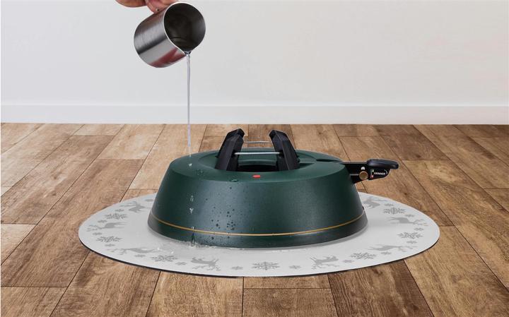 Produktbild Krinner Christbaumdecke rund, Weiss