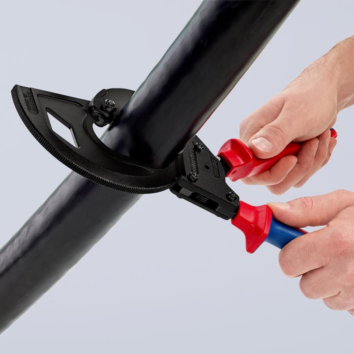 Productafbeelding Knipex Kabelschaar (ratelprincipe, drie snelheden) 95 32 320 (320 mm)