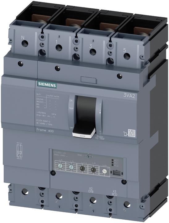 Immagine prodotto Siemens Interruttore automatico 400A 4p 160-400A/In 3VA2340-0HN42-0AA0