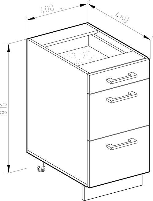Immagine prodotto Vicco R-Line (40 x 46 x 81,5 cm)
