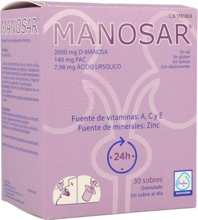 Actual product image Arafarma Dusting Powder 30 Envelopes (Body powder, 30 ml)