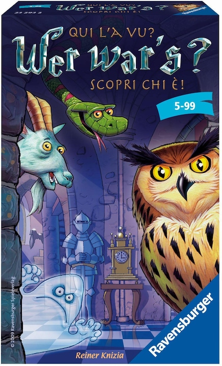 Productafbeelding Ravensburger Wie heeft het gedaan? (Duits, Frans, Italiaans)