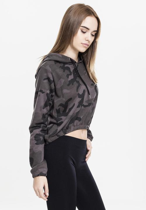 Produktbild Urban Classics Ladies Camo Cropped Hoody (S)