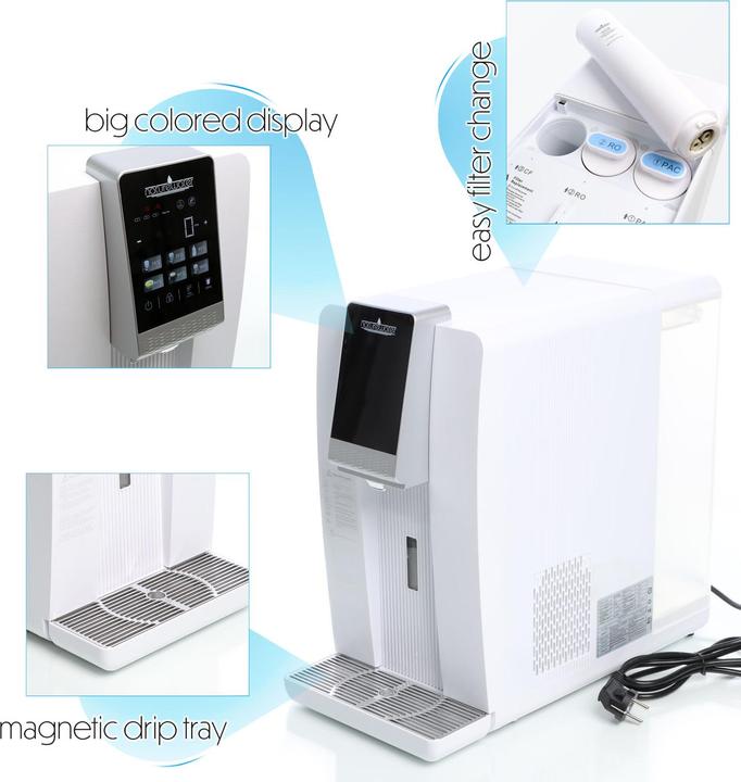 Image du produit Naturewater Naturwater NW-1000 Pro Osmoseur Inverse de Table Nomade 15-100°C 3 Niveaux Filtration Eau Robinet