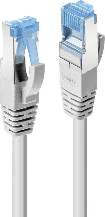 Lindy 5m Cat.6 S/FTP TPE Netzwerkkabel, Grau RJ45-M/M, 500MHz, Kupfer, 28AWG (S/FTP, CAT6a, 5 m)