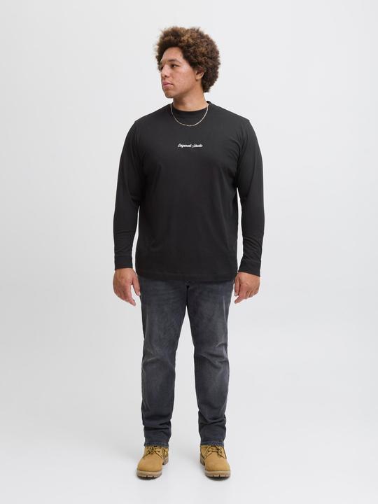Produktbild Jack & Jones Plus Size Langarm-T-Shirt Langarm-T-Shirt (3XL)