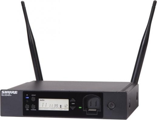 Produktbild Shure GLXD14R+/85 draadloos racksysteem met WL185 dasspeldmicrofoon