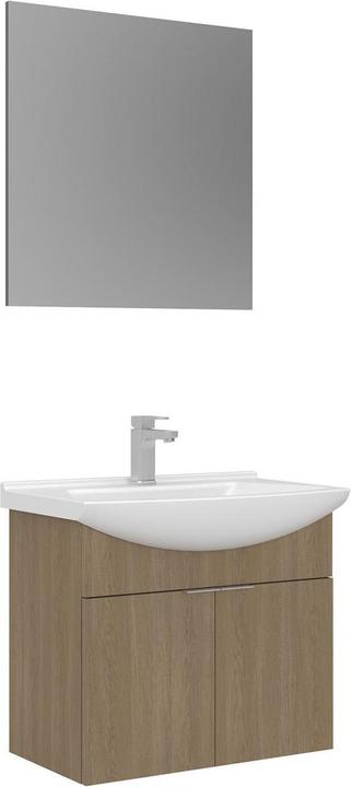 Produktbild Homitis Purus 65 Bathroom Cabinet With Sink & Mirror Set (2 Pieces)