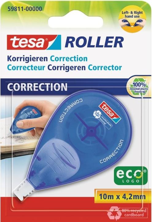 Produktbild tesa Korrekturroller seitwärts