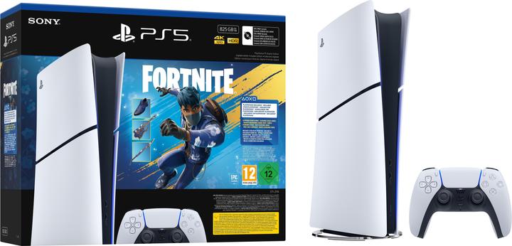 Actual product image Sony PS5 DIGITAL 825GB + FORTNITE FLOWERING CHAOS ()