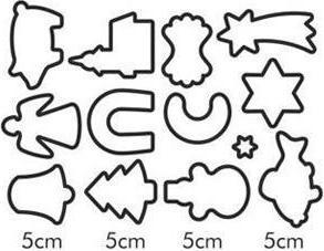 Produktbild Tescoma Ausstechformen Weihnachten DELÍCIA, 13 St.