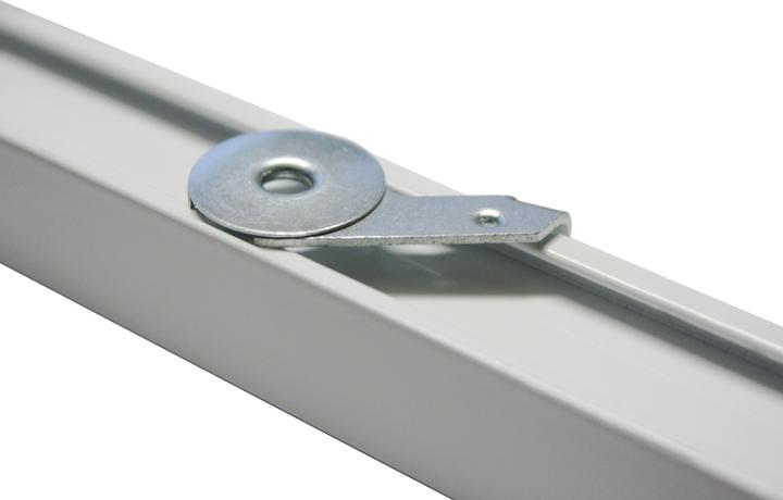 Immagine prodotto Gardinia Supporto a soffitto per binario per tende in alluminio Luna