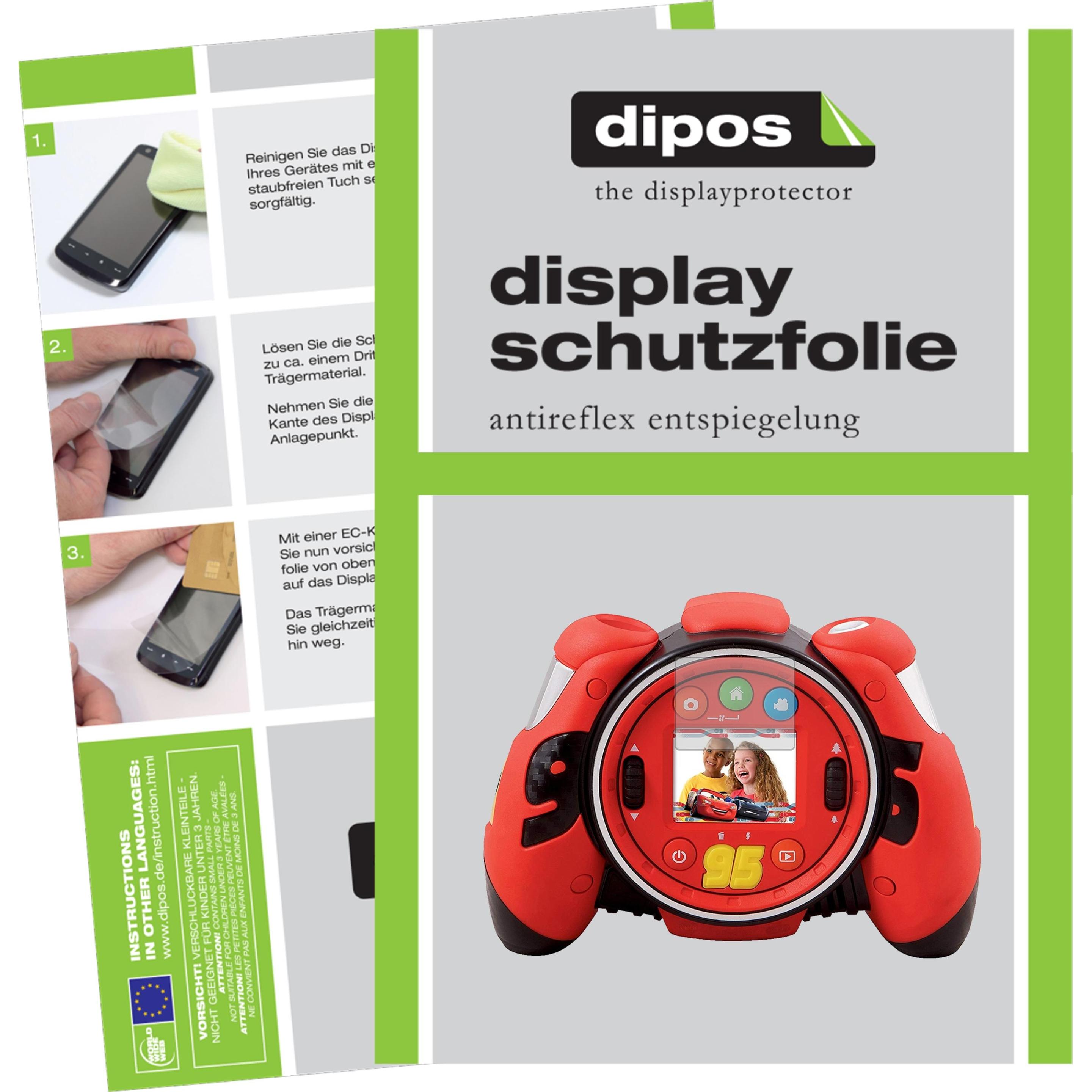 Dipos Displayschutzfolie Antireflex (Displayschutz, VTech Cars 3 Kamera), Kameraschutz, Transparent