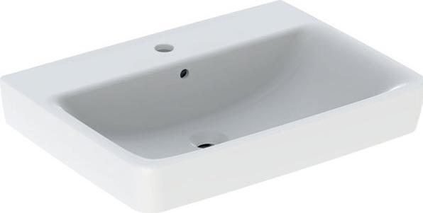 Produktbild Geberit Waschtisch Renova Plan 65 cm wei 501640001 (480 mm, 650 mm)